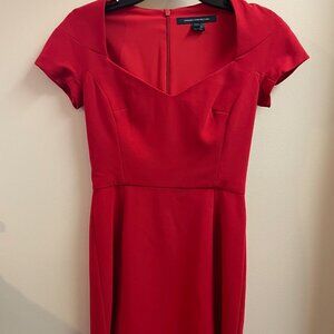 French Connection Red Dress (Size XXS)